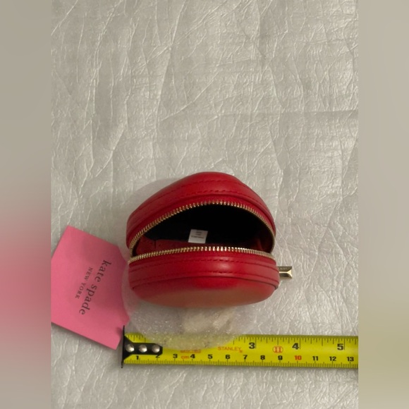 NWT Kate Spade Cherry Pie Picnic Strawberry Coin Mini Purse Very Rare Edition - Picture 6 of 8